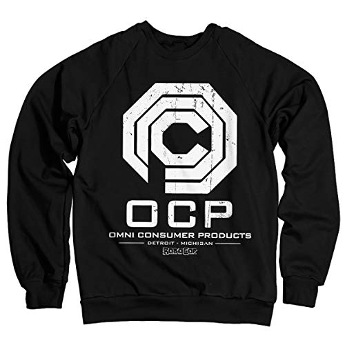 Robocop Officially Licensed Omni Consumer Products Sweatshirt (Black)