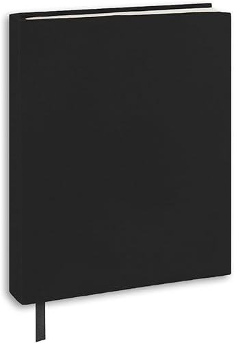 KICNIC Fundas negras para libros, 1 unidad, 6 x 9 pulgadas, elásticas, adecuadas para la mayoría de libros de tapa dura, hasta 8.5 x 9.5 pulgadas,