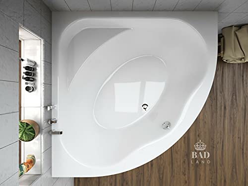 Eckbadewanne Polimat Badland Original Weiß Acryl 150×150 cm