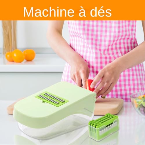 Hachoir à oignons pour salade fraîche et préparation de repas - 4