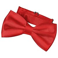 Papillon Elegante Adulto Unisex Valento Con Regolazione Per Collo, Gancio Tinta Unita Capri PJVACAP 369VA2A Stampa Ricamo