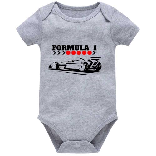 FORMULA-1 Graph for Baby Rompers Newborn Bodysuit Short Sleeve Creeper