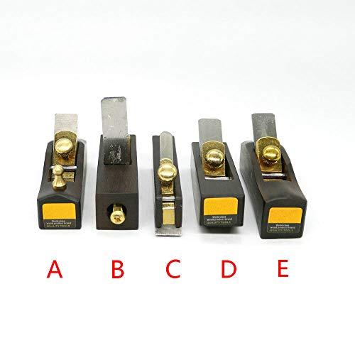 MASUNN DIY Mini Hand Flugzeuge Zimmerei Tischler Ebony Tischlerei Holzwerkzeuge -B
