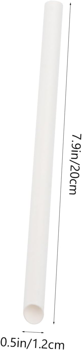 Disposable Pulp Paper Drinking Straws with Independent Packaging Biodegradable Milk Tea Straws for Hot and Cold Drinks Simple Design