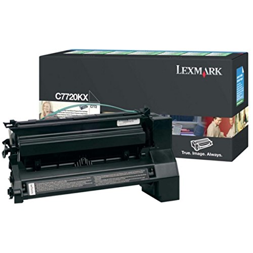 Toner Lexmark C7720KX noir longue durée 15 000 pages Optra C 772 DN