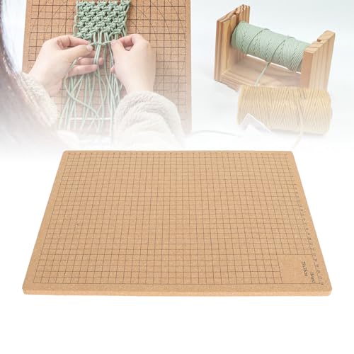 Planche de macramé double face avec support métal pour tressage de bracelets et bijoux - 6