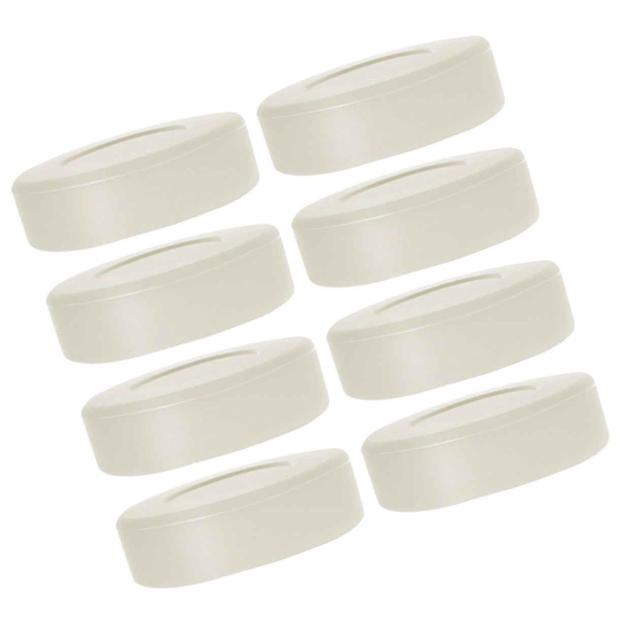 BESTonZON 8Pcs Glow Dark Hockey Pucks Light Up Pucks for Floor Hockey Games for Adults Training and Color