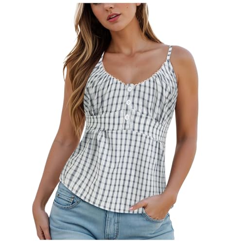 Blouse d'été mignonne en dentelle fine et boutons travaillés