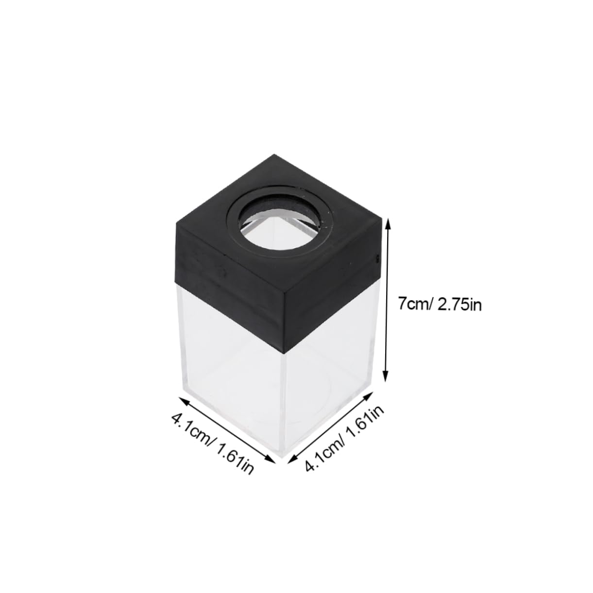 Sewroro 12piezas Caja De Clips Magnéticos Para Escritorio Organizador De Clips De Dispensador De Magnético Para Oficina Escuela