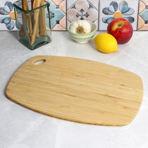 Tabla de Cortar Bamboo Rectangular 34.3x22.9 cm miniatura 6