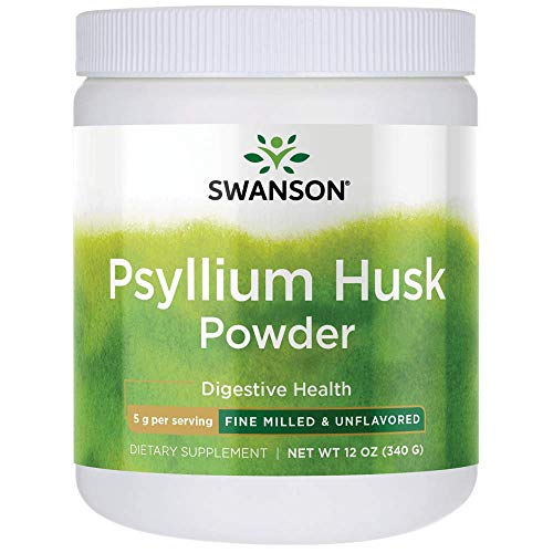 Swanson Psyllium Husk 12 Ounce (340 g) Pwdr