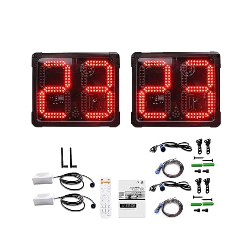 Cronómetros LED para Gimnasio, 2 Unidades, Control Remoto miniatura 4