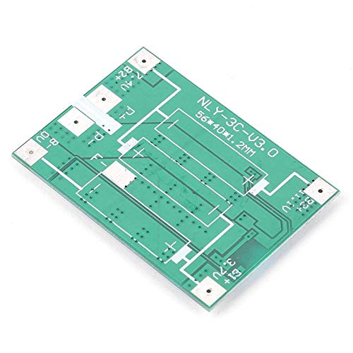 Miniatura 3 de DAOKI 2 unids placa de protección PCB 40A 3S Li-ion cargador de batería de litio PCB BMS placa de protección con equilibrio de carga para 40A motor