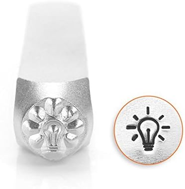 ImpressArt 6mm, Lightbulb Metal Stamp