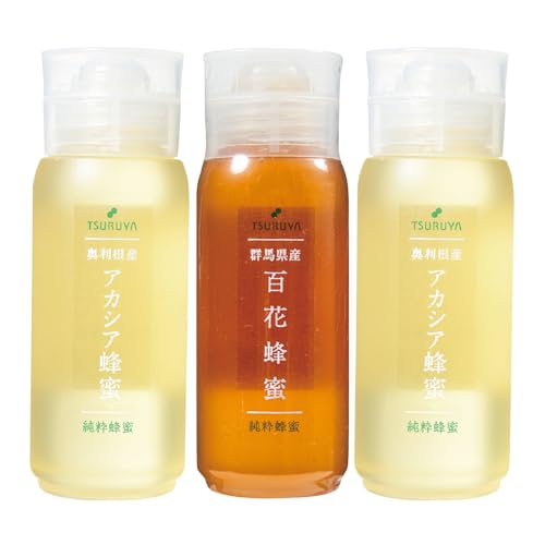 ツルヤオリジナル 群馬「蜂蜜」詰合せ3本のサムネイル