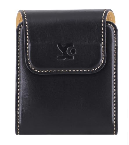 Étui en cuir Motorola Razr 70 Ultra 5G Suncase protection chic noir