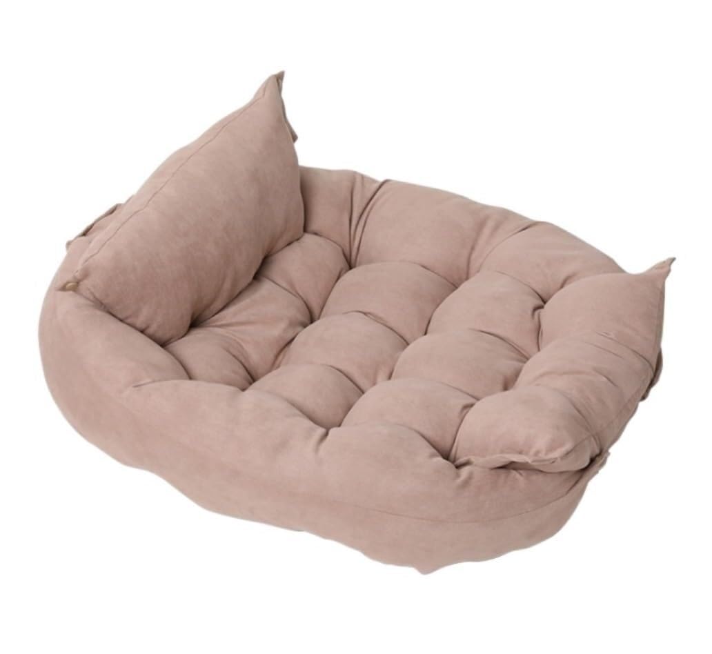 Cuccia per Gatti Cuccia per Cani di Piccola Taglia e Gatti Che vivono in casa Cuccia Lavabile per Animali di Dimensioni Adatte alle Casse Cuccia Gatto Interno(D,63 * 45cm)