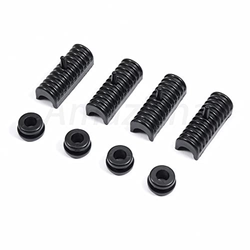 Amazicha Rubber Mounts Support Cushion Hard Saddle Bags Saddlebag Compatible For Harley Touring Street Glide/Electra Glide/Road Glide/Road King 1996-2013 #TOP2