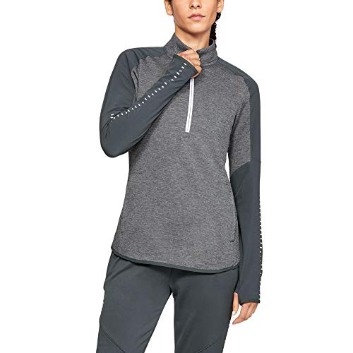 T-shirt Under Armour Qualifier Hybrid 1/2 Zip contre le froid Small