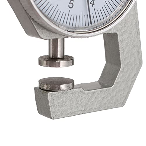 uxcell Calibrador de espesores 2 piezas, rango 0-10 mm, resolución 0.1 mm, indicador circular miniatura 4