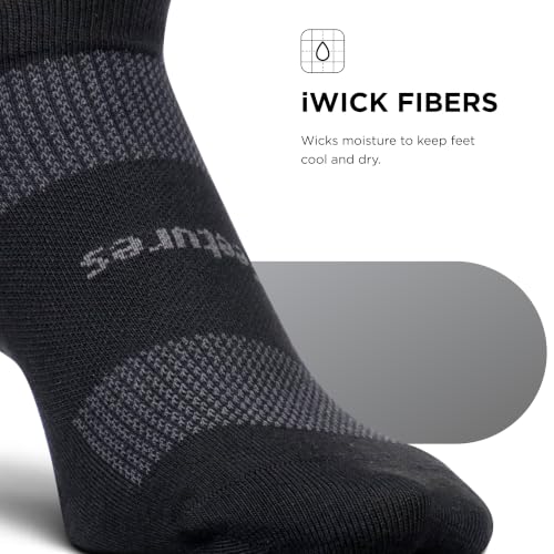 Image of Feetures High Performance Ultra Light Ankle Sock - No Show Socks for Women & Men with Heel Tab