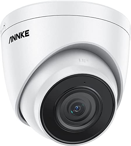 ANNKE 3K Caméra de Surveillance Extérieure PoE avec Détection de Personnes/Véhicule, Caméra de Sécurité IP avec IP67 Étanche, Enregistrement Audio, EXIR 2.0 Vision Nocturne, Fente pour Carte Micro SD