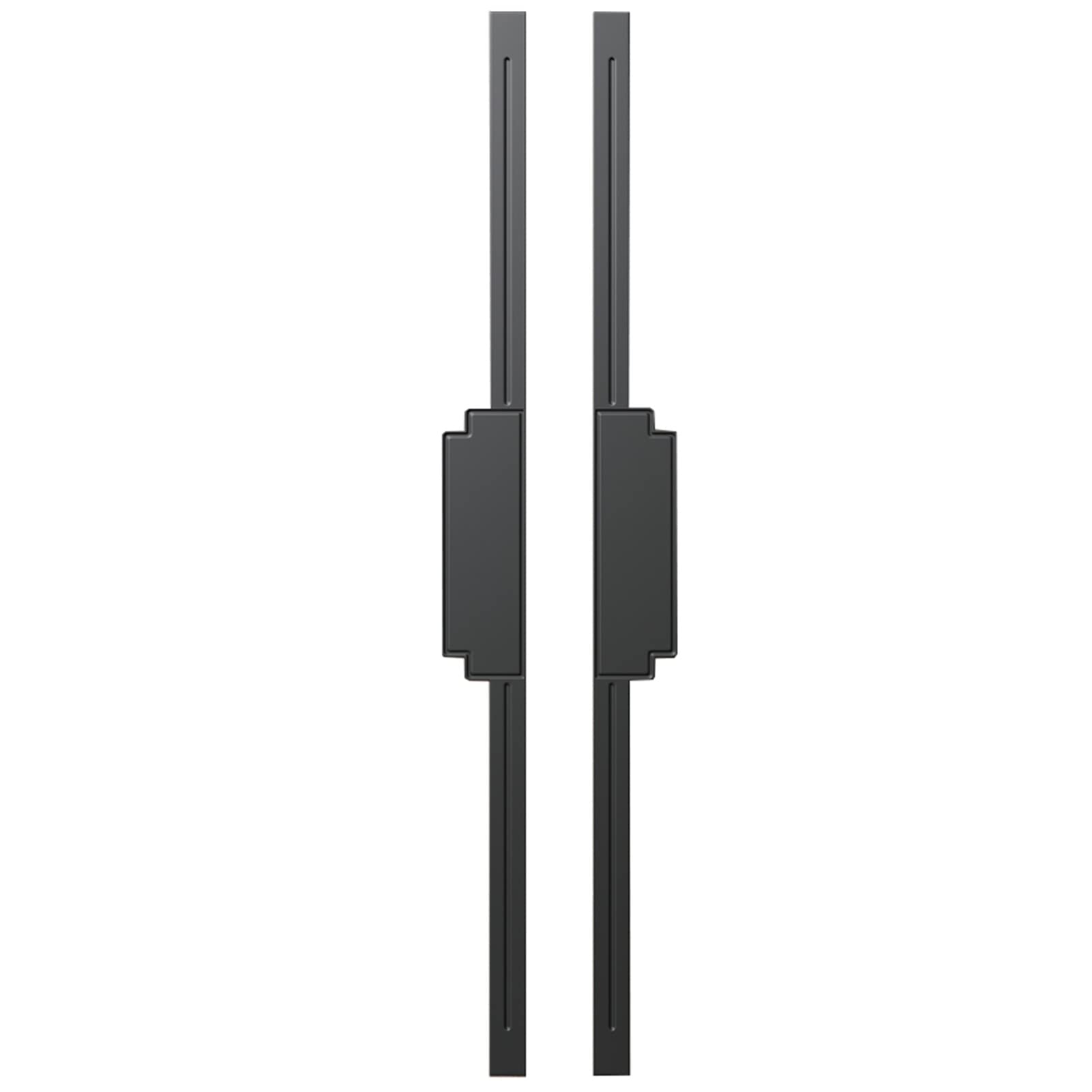 Niusabou Matte Black Door Handle Barn, Barn Door Pull Handle Solid Aluminum Polished Indoor Outdoor Multicolor Multiple Sizes(,80Cm(32In))