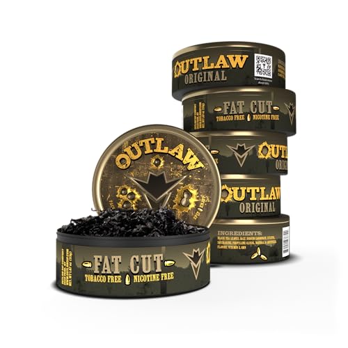 Outlaw Original Fat Cut - 6 Pack - Tobacco & Nicotine Free Chew