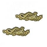 menuki ebay japan  Menuki Satz für Samuraischwert Motiv Drachen