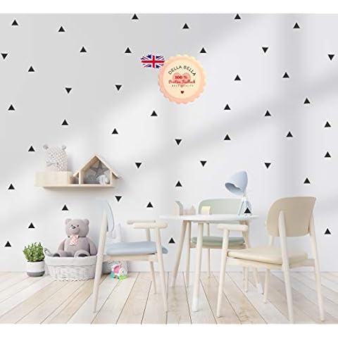 256 Mini Triangle Wall Art Stickers by Della Bella Cover