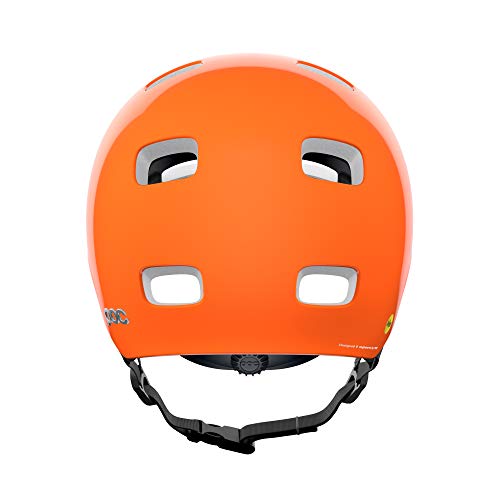 Poc, Crane Mips Bike Helmet, Fluorescent Orange, Mlg #TOP2