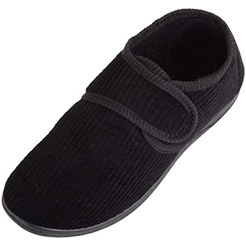 Chaussons d'hiver pour homme à rayures pour des soirées chaleureuses au coin du feu