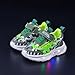 Imagen de Zapatillas Deportivas LED Niños Diseño Informal y Juvenil Zapatos Luminosos Modernos con Luces Intermitentes Calzado Deportivo Suave Cómodas Elegantes Uso Diario Escolar Ocio # L