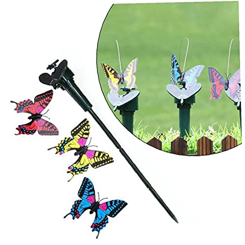 Zonne-vlinders Decoratie Kleurrijke Waterdichte Plastic Elektrische Vlinders Speelgoed voor Indoor Outdoor Yard… - Afbeelding 8