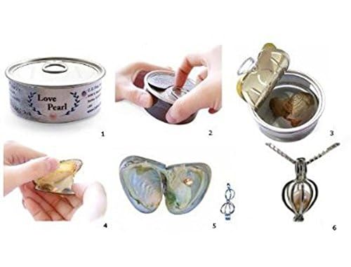 YBN Wish Pearl In Oyster Pendant Necklace Set - Image 3