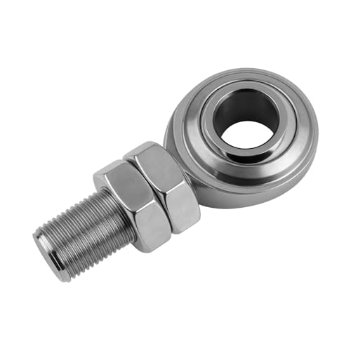 3/4 Heim Joint Steering Shaft Kit with Right Hand Thread Heim Joints with 2 Nuts High Strength Heim-Joints 3/4 Rod End Bearing Components for Vehicle Steering/Suspension Systems