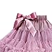 AIMAOMI Girls Sequin Skirts Toddler Tutu Skirt Tulle Dance Dress Baby Birthday Fashion Clothes （2-Light Violet, 12-18 Months