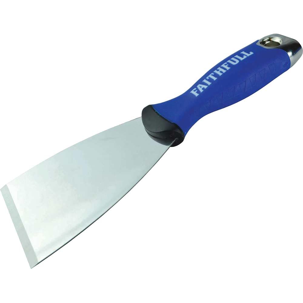 Faithfull - Soft Grip Stripping Knife 75mm