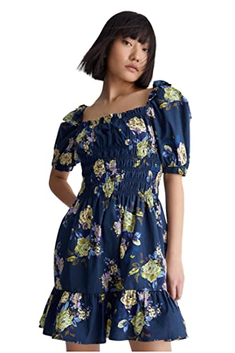 Liu Jo Liu Jo Damen Kleid Basic aus Baumwolle, Farbe D.Blue Sanderson Was...