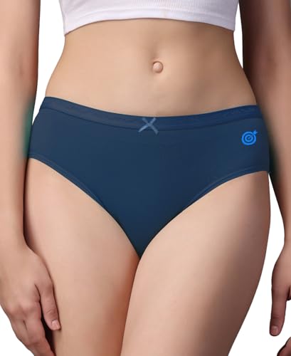 Image of Wearslim Premium Women Soft and Comfortable Women's Cotton Bikini No Show Panty | Ladies Invisible Breathable Briefs Soft Stretch Hipster Underwear