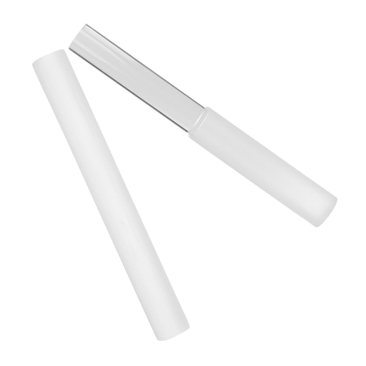 Toyvian 2pcs Crystal Singing Bowl Mallets: Acrylic Striker Sound Bowl Sticks With Pocket Bags For Meditation Yoga Relaxation Or Sound Baths