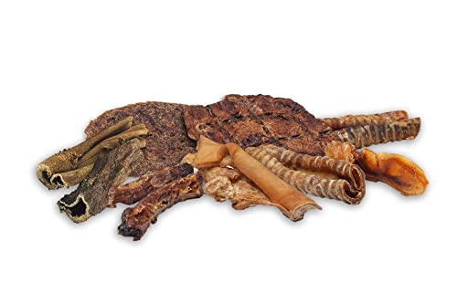 DIBO Super-Mix, 500g-Beutel, der kleine Naturkau-Snack oder Leckerli für Zwischendurch, Hundefutter, Qualitätskauartikel ohne Chemie, von allem etwas zum Probieren!