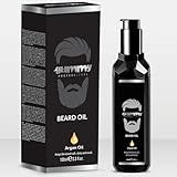 Gummy Bart Öl – Bartpflegeöl mit Arganöl – Weichheit, Glanz & Pflege für Bart & Schnurrbart – Bart Pflegeöl - 100 ml