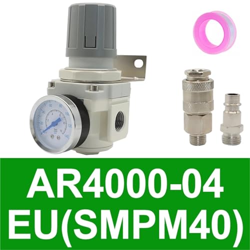 Régulateur de pression compresseur pneumatique AR2000-02 avec filetage 1/4 - 3