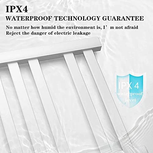 Electric Towel Rail Heater Electric Towel Rack,Towel Warmer Wall Mounted Stainless Steel Hot Towel Warmer for Bathroom Portable Aluminium Electric Towel Rail Warmer with 4 and 7 He