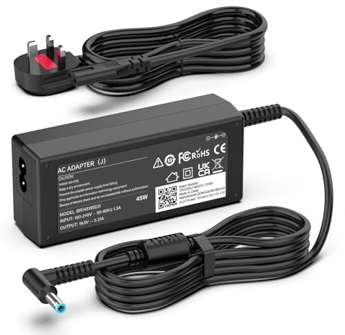 45W Laptop Charger Compatible With HP Elitebook Pavilion ProBook Series