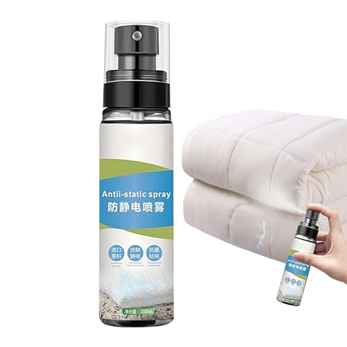 Removedor estático para ropa, eliminador de pulverización de control estático, eliminador de estática, spray de viaje para vestidos, fibras, pantalones