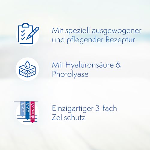 Ladival Empfindliche Haut Plus Sonnenschutz Lotion LSF 50+ - Parfümfreie Sonnenlotion ohne Farb- und Konservierungsstoffe - wasserfest, 200 ml – Bild 4