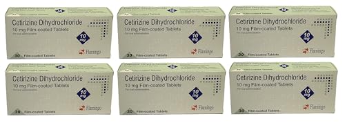 Cetirizine 10mg Tablets, 6 Pack