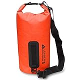 Der strapazierfähige,wasserdichte Trockensack ist aus extrem robustem PVC Materialien.